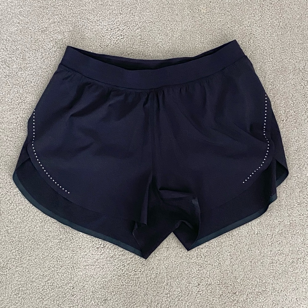 Fast and Free Reflective High-Rise Classic-Fit Short 3" Lululemon